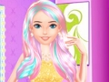 การออกแบบทรงผมแฟชั่นสายรุ้ง  เกมออนไลน์