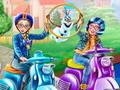 การขี่สกู๊ตเตอร์ของเจ้าหญิง เกมออนไลน์