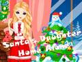 ลูกสาวของซานต้าอยู่บ้านคนเดียว เกมออนไลน์