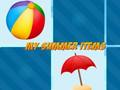 สิ่งของฤดูร้อนของฉัน เกมออนไลน์
