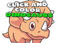 คลิกและระบายสีไดโนเสาร์  เกมออนไลน์