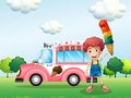 รถบรรทุกสำหรับเด็ก ระบายสี  เกมออนไลน์