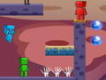 ไฟและน้ำใน Zombies World 2  เกมออนไลน์