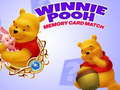 การจับคู่การ์ดหน่วยความจำ Winnie Pooh  เกมออนไลน์