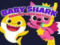 การจับคู่การ์ดหน่วยความจำ Baby Shark  เกมออนไลน์