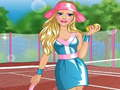 ชุดตุ๊กตาบาร์บี้เทนนิส  เกมออนไลน์