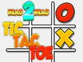 หัว 2 หัว Tic Tac Toe  เกมออนไลน์