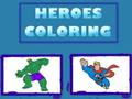 ระบายสีฮีโร่ เกมออนไลน์