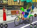 จักรยานตุ๊กตุ๊กออโต้ริคชานำทางใหม่ เกมออนไลน์
