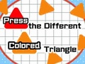 กดที่สามเหลี่ยมสีที่แตกต่างกัน เกมออนไลน์