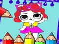 สมุดระบายสีตุ๊กตา  เกมออนไลน์
