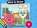 วิธีการวาด: แอปเปิ้ลและหัวหอม  เกมออนไลน์