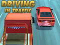 การขับรถในการจราจร  เกมออนไลน์