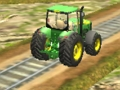 เกมลากจูงรถแทรกเตอร์แบบโซ่ 3D  เกมออนไลน์