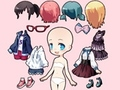 ตุ๊กตาเจ้าหญิงอะนิเมะ Chibi  เกมออนไลน์