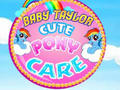 Baby Taylor Cute Pony Care เกมออนไลน์