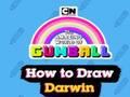 The Amazing World of Gumball วิธีการวาดดาร์วิน  เกมออนไลน์