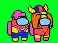 ท่ามกลางพวกเรา ระบายสี  เกมออนไลน์