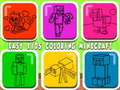 Easy Kids ระบายสี Minecraft  เกมออนไลน์