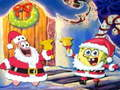 SpongeBob จิ๊กซอว์คริสต์มาส  เกมออนไลน์