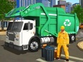 เครื่องจำลองรถแทรกเตอร์ 3 มิติในเมือง Cleaner  เกมออนไลน์