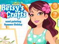 วันหยุดฤดูร้อนภาพวาดทรายงานฝีมือของ Betsy  เกมออนไลน์