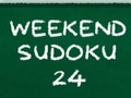สุดสัปดาห์ซูโดกุ 24  เกมออนไลน์