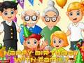 สุขสันต์วันเกิดกับครอบครัว  เกมออนไลน์