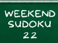 สุดสัปดาห์ซูโดกุ 22  เกมออนไลน์