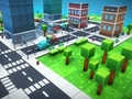 Pixel City Runner 3D เกมออนไลน์