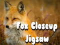 จิ๊กซอว์ Fox Closeup  เกมออนไลน์