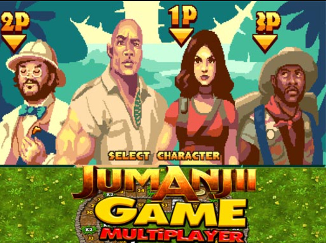 Jumanji เกมผู้เล่นหลายคน  เกมออนไลน์