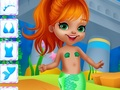 แต่งตัวตุ๊กตากระดาษนางเงือก  เกมออนไลน์