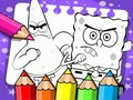 สมุดระบายสีฟองน้ำบ๊อบ  เกมออนไลน์