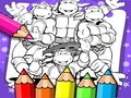 สมุดระบายสีเต่านินจา  เกมออนไลน์