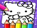สมุดระบายสีเฮลโลคิตตี้  เกมออนไลน์