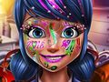แต่งหน้าเทศกาลปีใหม่สำหรับสาวจุด เกมออนไลน์