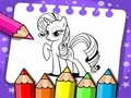 สมุดระบายสีมายลิตเติ้ลโพนี่  เกมออนไลน์