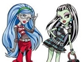 สมุดระบายสีสำหรับ Monster High  เกมออนไลน์