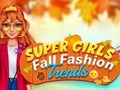 เทรนด์แฟชั่นฤดูใบไม้ร่วงของ Super Girls  เกมออนไลน์