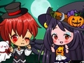 คู่รักวันฮัลโลวีน Chibi  เกมออนไลน์