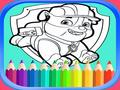 สมุดระบายสี PAW Patrol  เกมออนไลน์