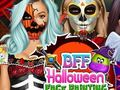 BFF ระบายสีใบหน้าฮาโลวีน  เกมออนไลน์