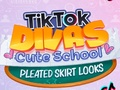 ลุคกระโปรงจีบรอบโรงเรียนสุดน่ารักของ TikTok Divas  เกมออนไลน์