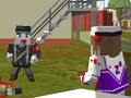 PGA 6 Pixel Gun Warfare การโจมตีด้วยซอมบี้  เกมออนไลน์