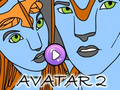 Avatar 2 หนังสือสี  เกมออนไลน์
