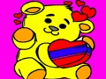 ระบายสีวาเลนไทน์ง่ายๆ  เกมออนไลน์