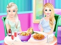 น้องสาวอร่อยอาหารกลางวัน  เกมออนไลน์