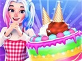 เค้กทำอาหารตุ๊กตาน่ารัก  เกมออนไลน์