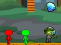 StickMan Bros Vs ซอมบี้  เกมออนไลน์